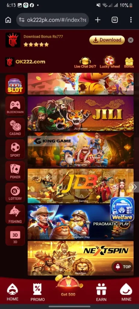 OK222 Game
